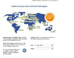 Mietwagen, Autovermietung weltweit