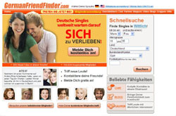 German FriendFinder - Die f�hrende Website f�r Dating, Romantik, Heirat und Spass